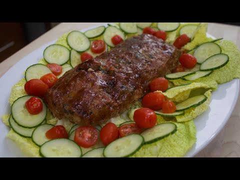 Rollo de Carne de Cerdo  al Horno, Receta  de mi Abuela! Para estas Navidades