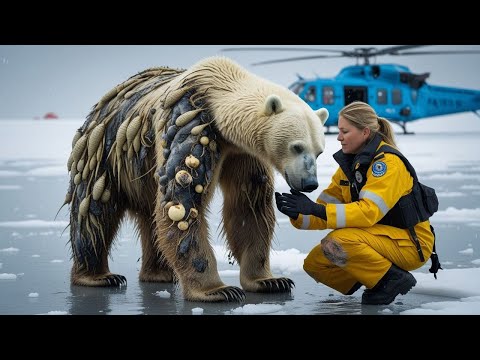 Rescue Animal Covered in Millions of Barnacles, Parasites & Swarming Bees!