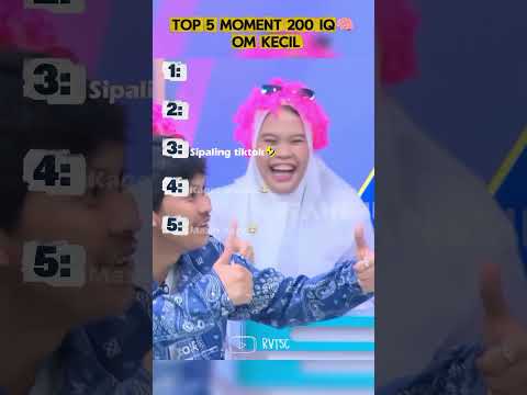 TOP 5 MOMENT KECERDASAN OM KECIL DI ARISAN #shortlucu #arisantrans7 #funny #shrots