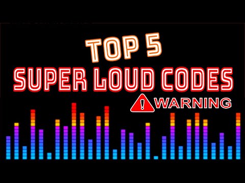 loud roblox id codes