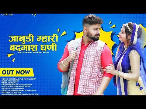 जानुडी म्हारी बदमाश घणी | Rinku Sharma | Shambhu Meena | New Rajasthani Song 2025| Marwadi Love Song