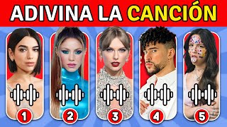 ¡Adivina 21 CANTADORES MÁS POPULARES por CANCIÓN! Ep 2 🎶 Adivina Quién Canta 🎤