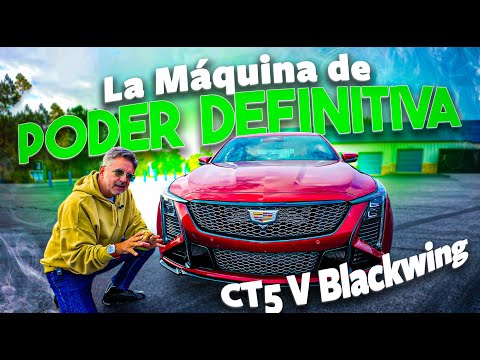 Cadillac CT5-V Blackwing 2025 • 600+ HP de Pura Adrenalina • ¿El Mejor Sedán Deportivo?