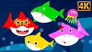 Five Hungry Sharks, Counting Song for Kids, Ocean Animal Fun