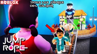 Jugando Todos Los Juegos Del Calamar Todas Las Temporadas! YEAA!💪😎🔪