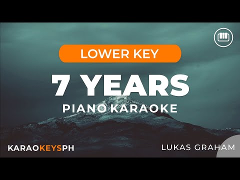 7 Years – Lukas Graham (Lower Key – Piano Karaoke)