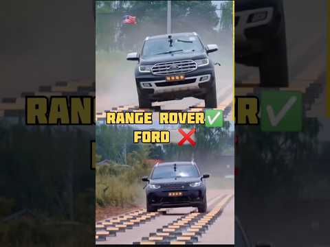 Stability test of Land rover Discovery VS Ford Endeavour🗿🔥