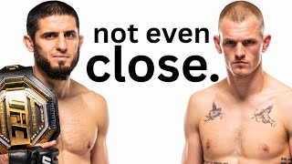 Islam Makhachev vs Ian Garry Will NotBe Close.