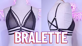 Bralette Sexy Paso a Paso 🧵 Costura Fácil + Patrón Gratis
