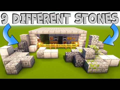 Minecraft Stone Generator - Make 9 Different Stone Types! ( by Block Tutorial)