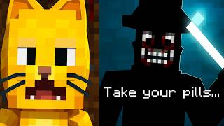 Minecraft, But I Added The MAN FROM THE SHADOW!