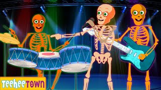 Funny Skeletons Dance Party | Halloween Songs for Kids by Teehee Town on HooplaKidz