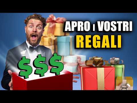 MA SIETE PAZZI!? - UNBOXING dei vostri REGALI TOUR edition