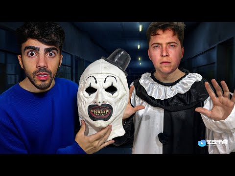 SE LE CAE LA MÁSCARA AL PAYASO TERRIFIER 😨😨 * ¡es amigo de Fede Vigevani!