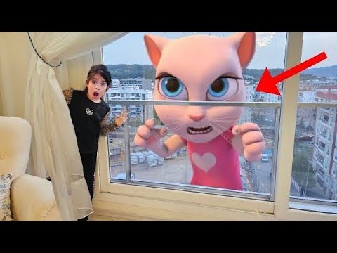 KORKUNÇ ANGELA GELDİ PENCEREDE !! NİSA HERYERDE ARIYOR !!