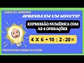 Order of Operations and Expressions