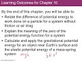 Gravitational Potential Energy Concepts