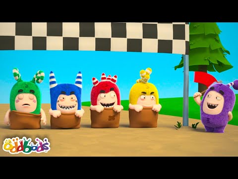 Lomba Balap karung! | Oddbods | Kumpulan Kartun Lucu | Moonbug Kids Indonesia
