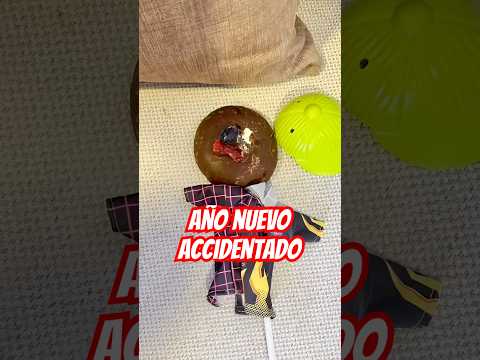 ¡Paleta tiene accidente en año nuevo! 😂