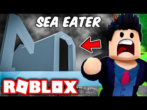 GIANT TREVOR HENDERSON CREATURE SEA EATER IN ROBLOX!