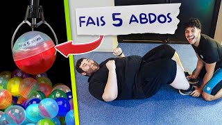LA MACHINE À PINCE CONTRÔLE MON SPORT ! (J'ai pas de chance..)