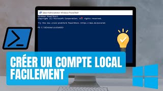 Comment créer un compte local Windows RAPIDEMENT (2025)