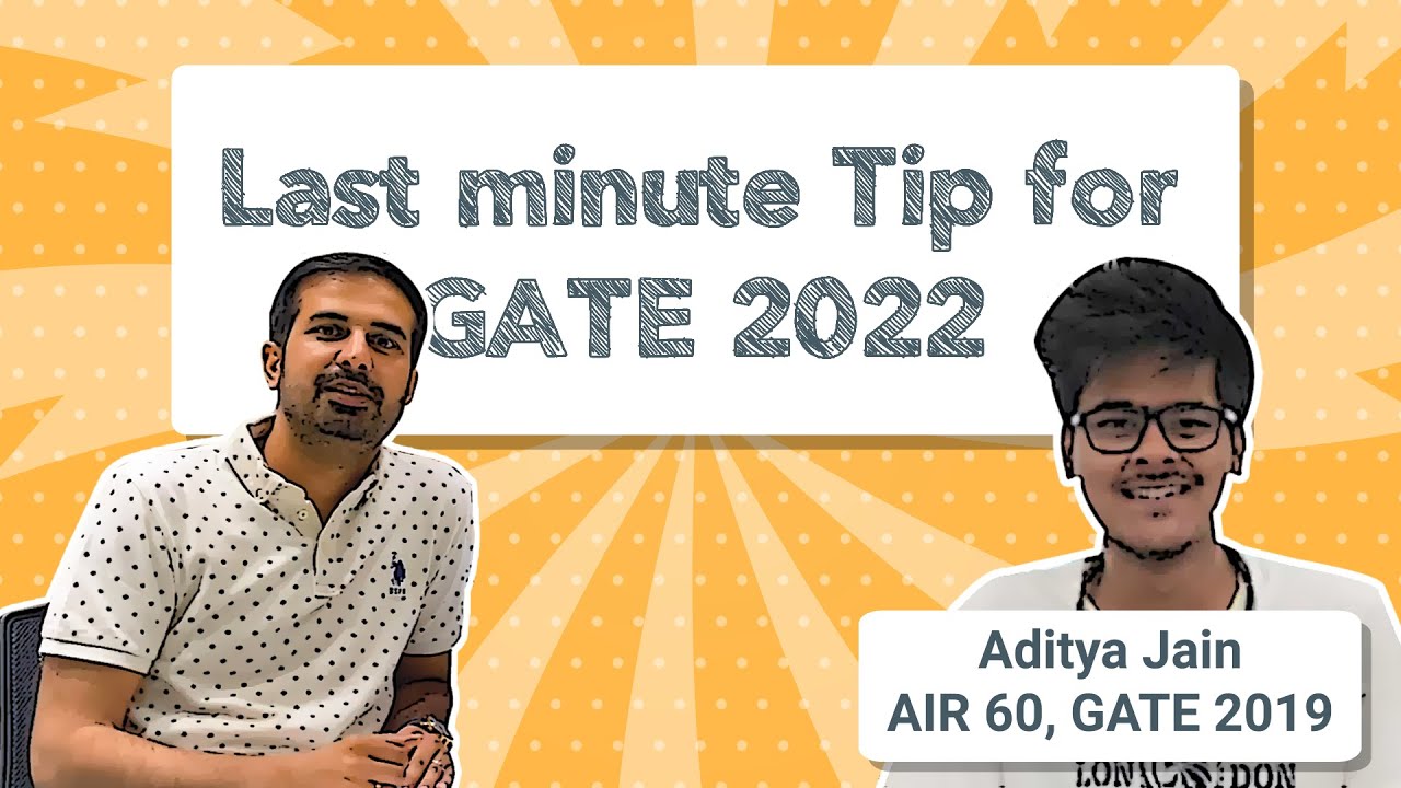 Going for GATE 2022 Exam tomorrow? Watch this video! #gate2022