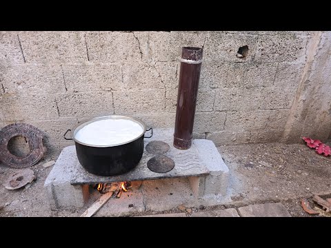 BAHÇEDE EV TİPİ ÇOK KOLAY VE BASİT OCAKLIK NASIL YAPILIR