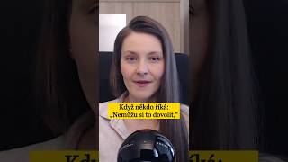 NEMŮŽU SI TO DOVOLIT