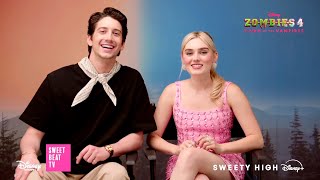 Milo Manheim & Meg Donnelly Talk All Things Zombies 4!