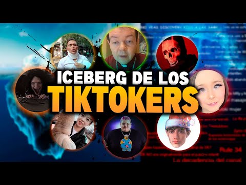 ICEBERG de los TIKTOKERS (Cuentas extrañas, bizarras, misteriosas, polémicas, aterradoras...)