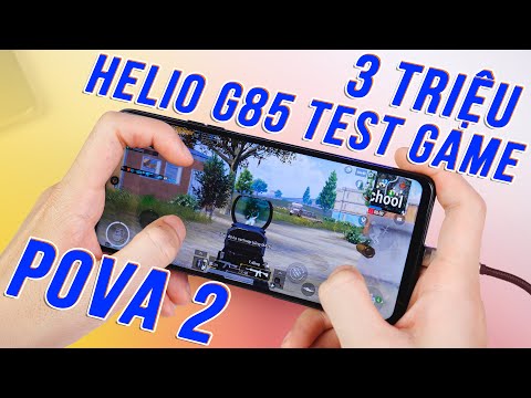 (VIETNAMESE) TEST Game Tecno Pova 2 - 3.5 Triệu Helio G85 Chiến PUBG Mobile, Liên Quân Qúa Ngon!