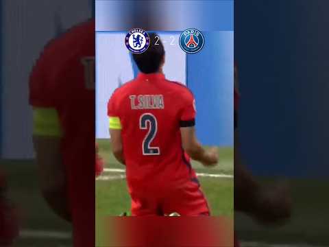 PSG 2-2 Chelsea, Huitième de finale LDC 2015 #zlatan #davidluiz #thiagosilva #fyp #exploit