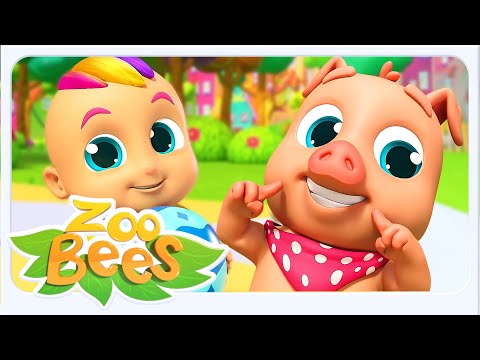 Meu Porquinho Bobo Canção para Crianças + Mais Rimas Português por Zoobees