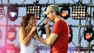 ENRIQUE IGLESIAS 🖤 Tired of being sorry #Live 🎭 ft Nadiya, a fantastic performance #enriqueiglesias