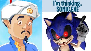 Can AKINATOR Guess Sonic.EXE?