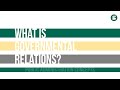 Intergovernmental Relations and Federalism Concepts