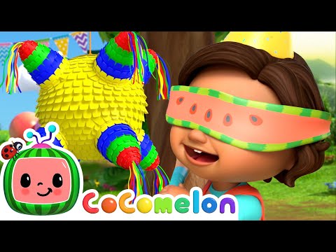 Nina's Dale Dale Piñata Birthday Song! 🎉 | Nina's Familia | CoComelon Nursery Rhymes & Kids Songs