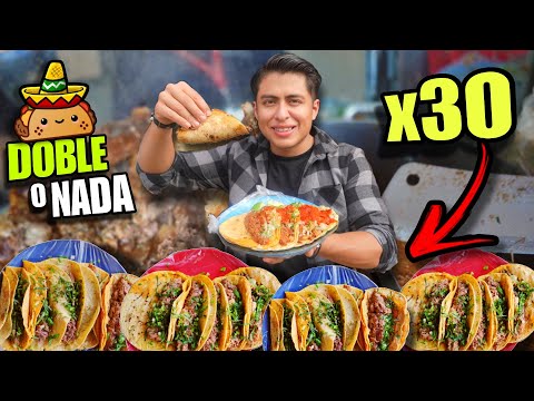 EL RETO de "30 TACOS DE BIRRIA" que NADIE HA LOGRADO 🌮 | **Si no Termino PAGO DOBLE 💵🔥