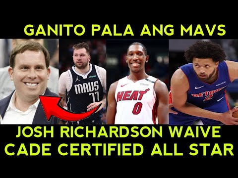 Naloko na ang MAVS grabe na to! Richardson WAIVE. Cade May PINATUYAN