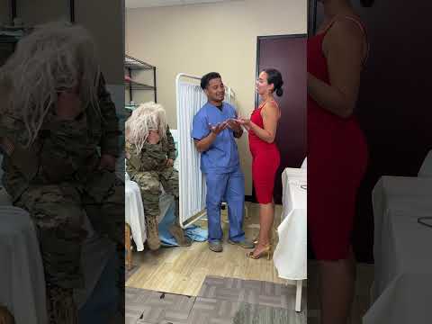 Miltary husband catches wife cheating with her co-worker!