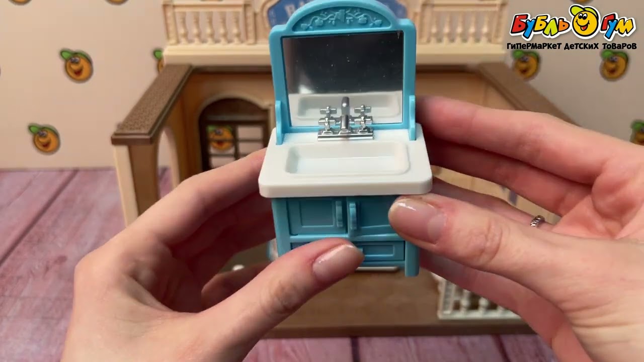 Набор игровой Lanson Toys Stomle Family Кролик и ванная комната с 3лет - видео