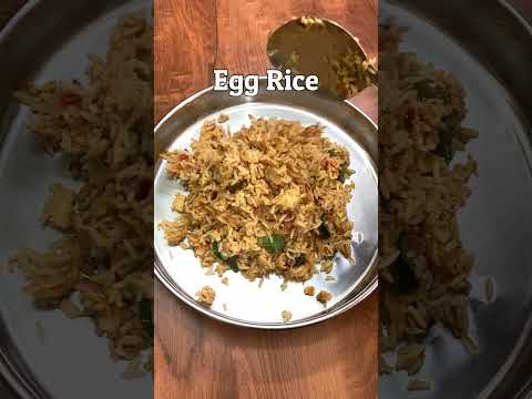 Lunch Box Recipe | Egg Rice | Muttai Sadam | Anda Rice