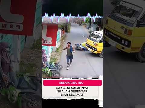 Ngalah bentar kan pada selamat sih. #nabrak