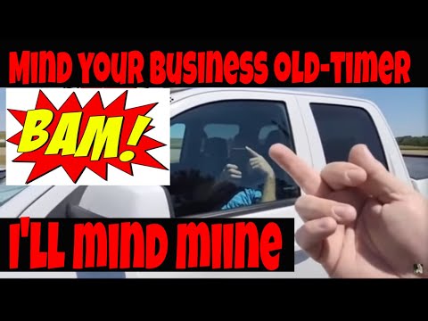 🔵🔴Mind your business old timer and I'll mind mine 1st amendment audit🔵🔴