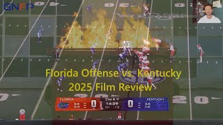 GNFP Quick Film Review - 2025 Florida Gators Offense vs Kentucky | The Gator Nation Football Podcast