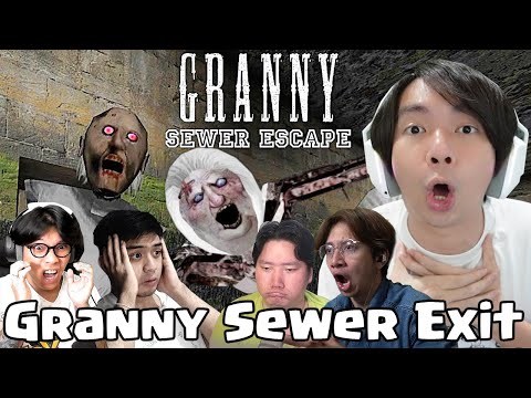 Mari Kita Keluar Lewat Selokan - Granny Multiplayer Sewer Escape