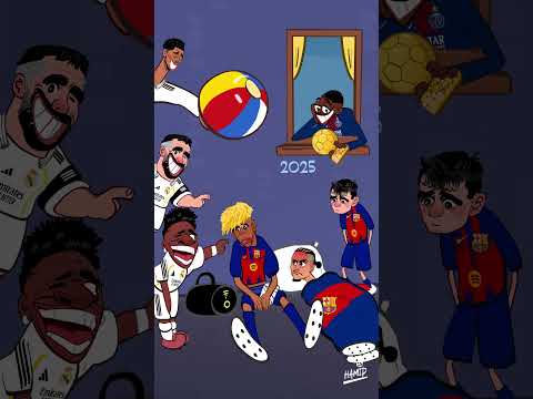 A similar fate for Barca and Real Madrid at the 2024 and 2025 Ballon d'Or ceremonies. 😐