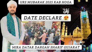 Mira datar dargah sharif ❤️ | Urs Mubarak date declare 😍 2025 #video #dargah