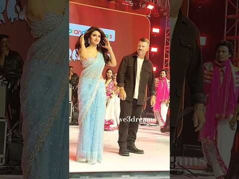#sreeleela #davidwarner dance video excuselive #Robinhood movie trailer launch #nitin